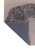 wild wanderlust grey and black wool and viscose hand tufted Rug - Backing Shot wild wanderlust grey and black wool and viscose hand tufted Rug - Backing Shot
