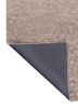 kasbah ivory wool and viscose hand tufted Rug - Backing Shot