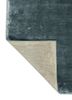 white noise blue wool and viscose hand tufted Rug - Backing Shot white noise blue wool and viscose hand tufted Rug - Backing Shot
