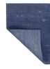 entropy blue polyester hand knotted Rug - Backing Shot entropy blue polyester hand knotted Rug - Backing Shot