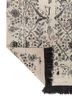 far east ivory wool and silk hand knotted Rug - Backing Shot far east ivory wool and silk hand knotted Rug - Backing Shot