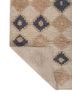 thyme ivory wool hand knotted Rug - Backing Shot thyme ivory wool hand knotted Rug - Backing Shot