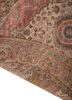 someplace in time red and orange afghan wool hand knotted Rug - Backing Shot someplace in time red and orange afghan wool hand knotted Rug - Backing Shot