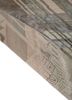manchaha green wool and bamboo silk hand knotted Rug - Backing Shot manchaha green wool and bamboo silk hand knotted Rug - Backing Shot