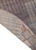 manchaha pink and purple wool and bamboo silk hand knotted Rug - Backing Shot manchaha pink and purple wool and bamboo silk hand knotted Rug - Backing Shot