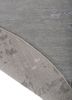 aprezo grey and black wool and bamboo silk hand knotted Rug - Backing Shot aprezo grey and black wool and bamboo silk hand knotted Rug - Backing Shot