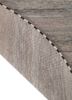 freedom manchaha grey and black wool and silk hand knotted Rug - Backing Shot freedom manchaha grey and black wool and silk hand knotted Rug - Backing Shot