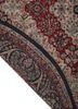 aalam blue wool hand knotted Rug - Backing Shot