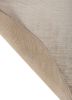 saga beige and brown viscose hand loom Rug - Backing Shot
