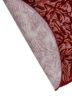 aurelia pink and purple wool and viscose hand tufted Rug - Backing Shot aurelia pink and purple wool and viscose hand tufted Rug - Backing Shot