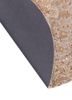 bodhi ivory wool and viscose hand tufted Rug - Backing Shot bodhi ivory wool and viscose hand tufted Rug - Backing Shot