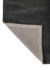 linear grey and black wool hand tufted Rug - Backing Shot linear grey and black wool hand tufted Rug - Backing Shot
