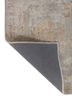 aprezo ivory wool and bamboo silk hand knotted Rug - Backing Shot aprezo ivory wool and bamboo silk hand knotted Rug - Backing Shot