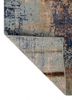 aprezo blue wool and bamboo silk hand knotted Rug - Backing Shot aprezo blue wool and bamboo silk hand knotted Rug - Backing Shot