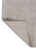 tesoro ivory wool and viscose hand loom Rug - Backing Shot tesoro ivory wool and viscose hand loom Rug - Backing Shot