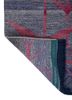 freedom manchaha blue wool and bamboo silk hand knotted Rug - Backing Shot freedom manchaha blue wool and bamboo silk hand knotted Rug - Backing Shot