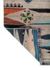 freedom manchaha grey and black wool and bamboo silk hand knotted Rug - Backing Shot freedom manchaha grey and black wool and bamboo silk hand knotted Rug - Backing Shot