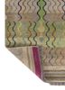 manchaha ivory wool and bamboo silk hand knotted Rug - Backing Shot manchaha ivory wool and bamboo silk hand knotted Rug - Backing Shot