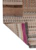 manchaha ivory wool and bamboo silk hand knotted Rug - Backing Shot manchaha ivory wool and bamboo silk hand knotted Rug - Backing Shot