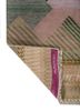 manchaha green wool and bamboo silk hand knotted Rug - Backing Shot manchaha green wool and bamboo silk hand knotted Rug - Backing Shot