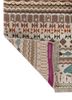 manchaha ivory wool and bamboo silk hand knotted Rug - Backing Shot manchaha ivory wool and bamboo silk hand knotted Rug - Backing Shot