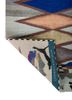 freedom manchaha blue wool and bamboo silk hand knotted Rug - Backing Shot freedom manchaha blue wool and bamboo silk hand knotted Rug - Backing Shot