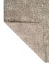 entropy grey and black wool and bamboo silk hand knotted Rug - Backing Shot entropy grey and black wool and bamboo silk hand knotted Rug - Backing Shot