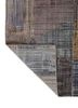 aprezo grey and black wool and bamboo silk hand knotted Rug - Backing Shot aprezo grey and black wool and bamboo silk hand knotted Rug - Backing Shot