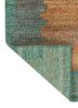 kavi x manchaha green wool hand knotted Rug - Backing Shot kavi x manchaha green wool hand knotted Rug - Backing Shot