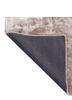 basis grey and black viscose hand loom Rug - Backing Shot basis grey and black viscose hand loom Rug - Backing Shot