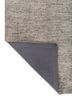 pathways grey and black wool and viscose hand tufted Rug - Backing Shot
