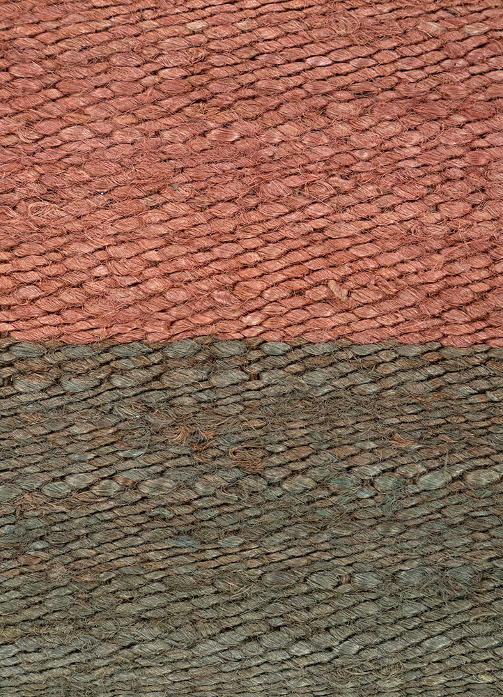 daaira beige and brown jute and hemp flat weaves Rug - CloseUp