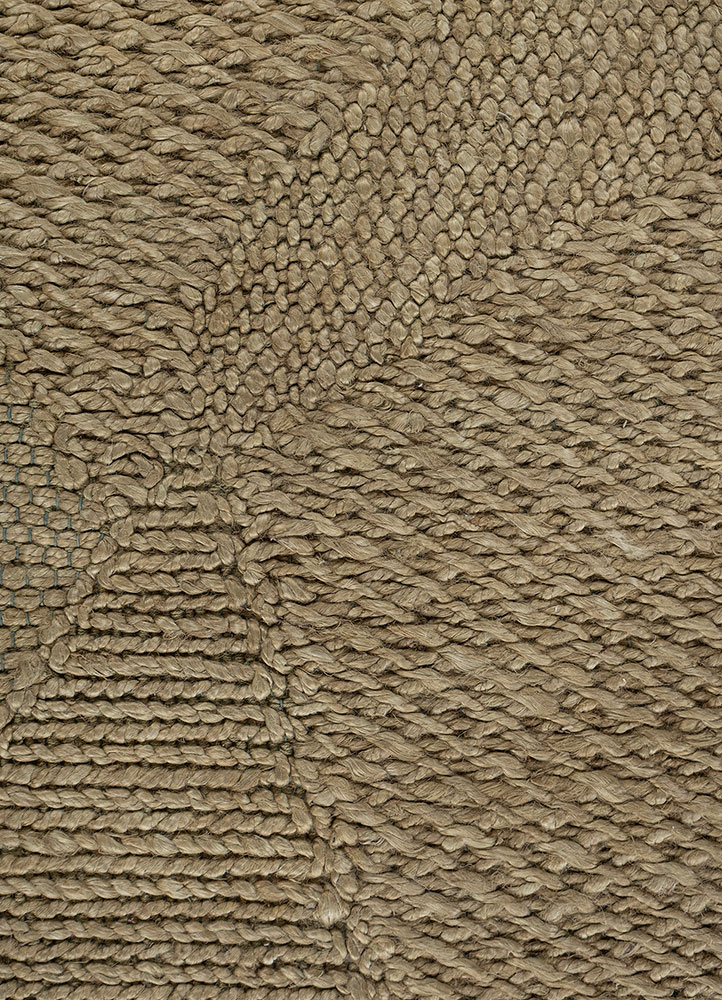 nomadic threads green jute and hemp flat weaves Rug - CloseUp