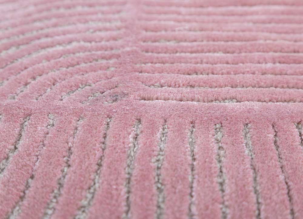 cera ivory wool and viscose hand tufted Rug - CloseUp