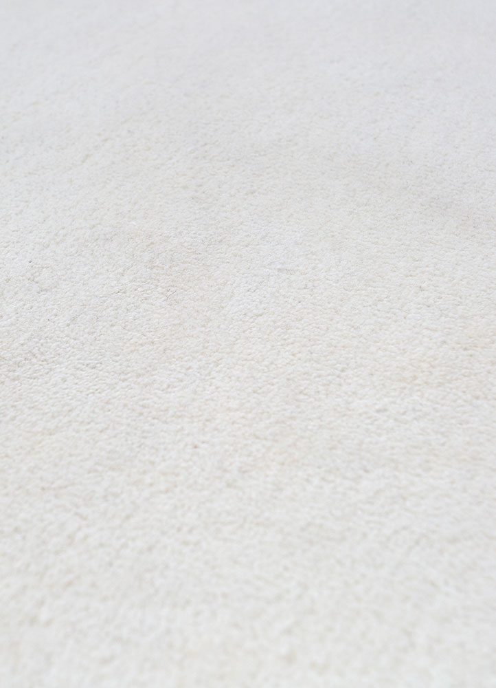 cera ivory wool hand tufted Rug - CloseUp