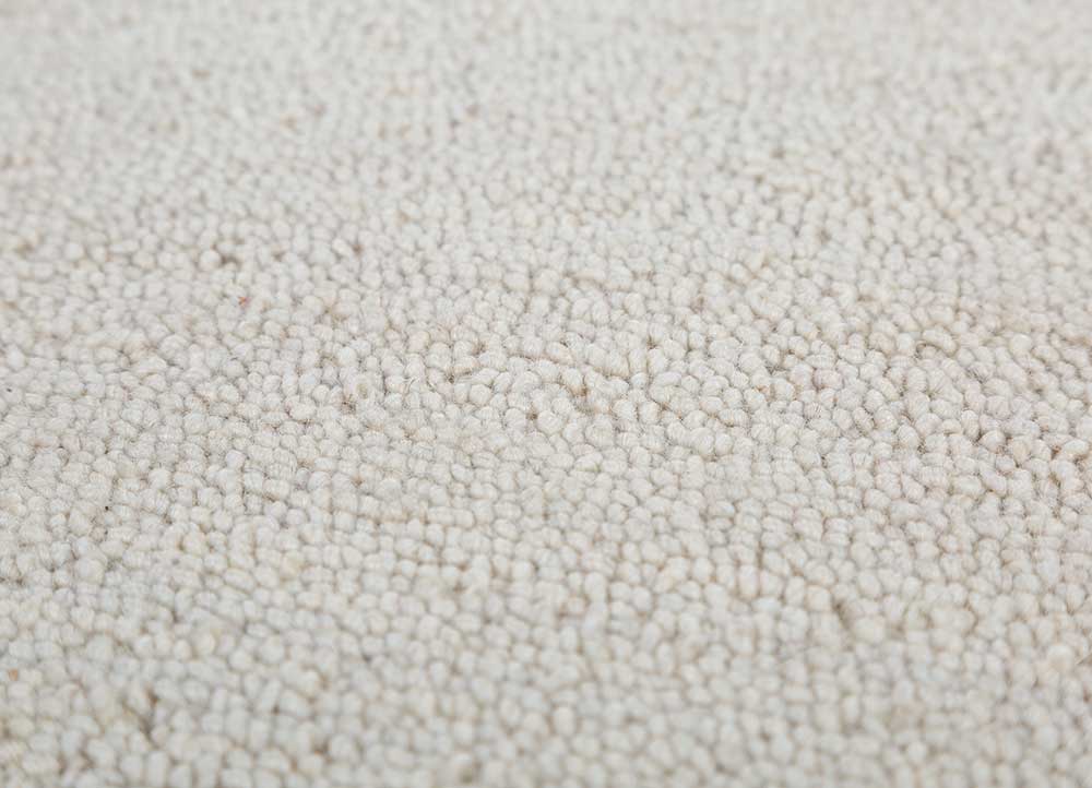 pathways ivory wool hand tufted Rug - CloseUp