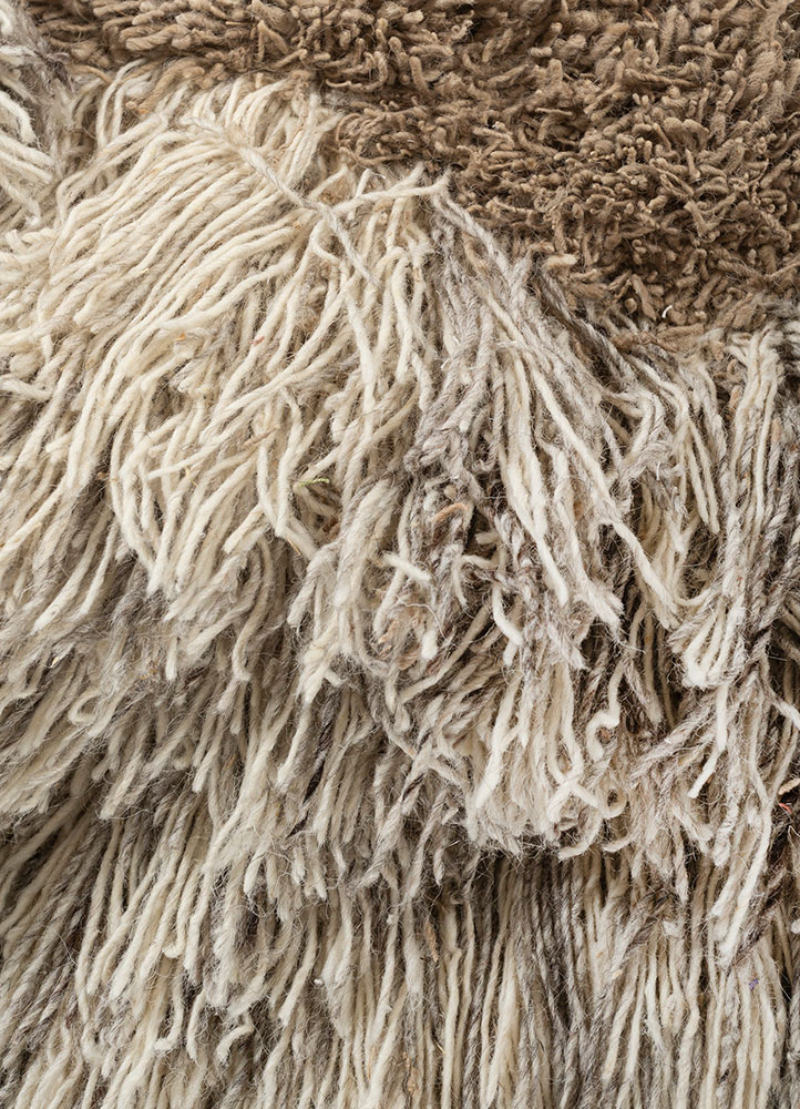 diwar ivory wool wall art WALL ART & TAPESTRY - CloseUp