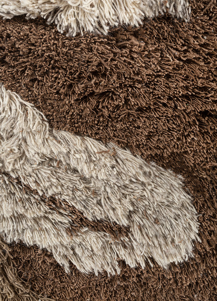 diwar beige and brown wool wall art WALL ART & TAPESTRY - CloseUp