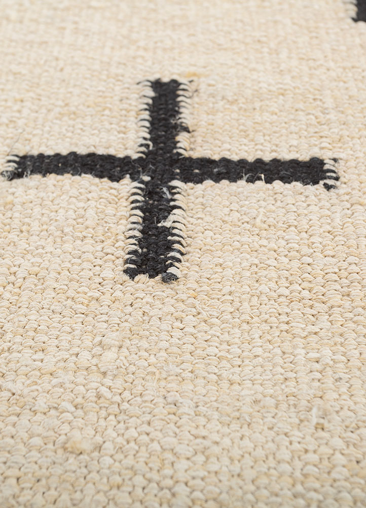 nomadic threads ivory jute and hemp flat weaves Rug - CloseUp