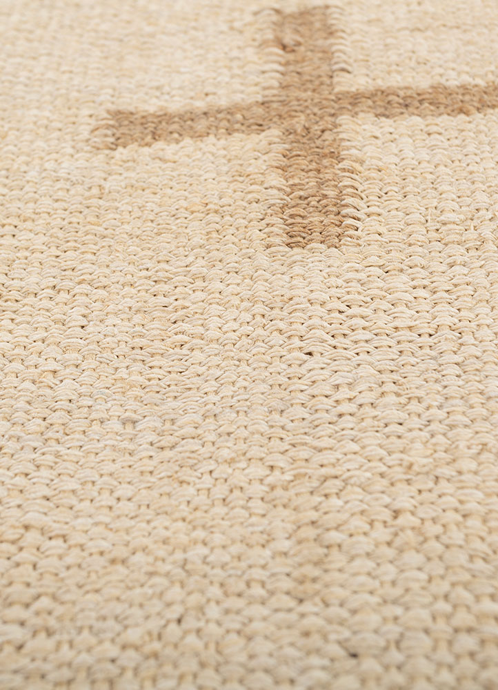 nomadic threads ivory jute and hemp flat weaves Rug - CloseUp