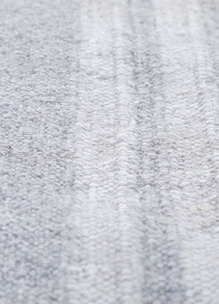 al fresco blue polyester flat weaves Rug - CloseUp