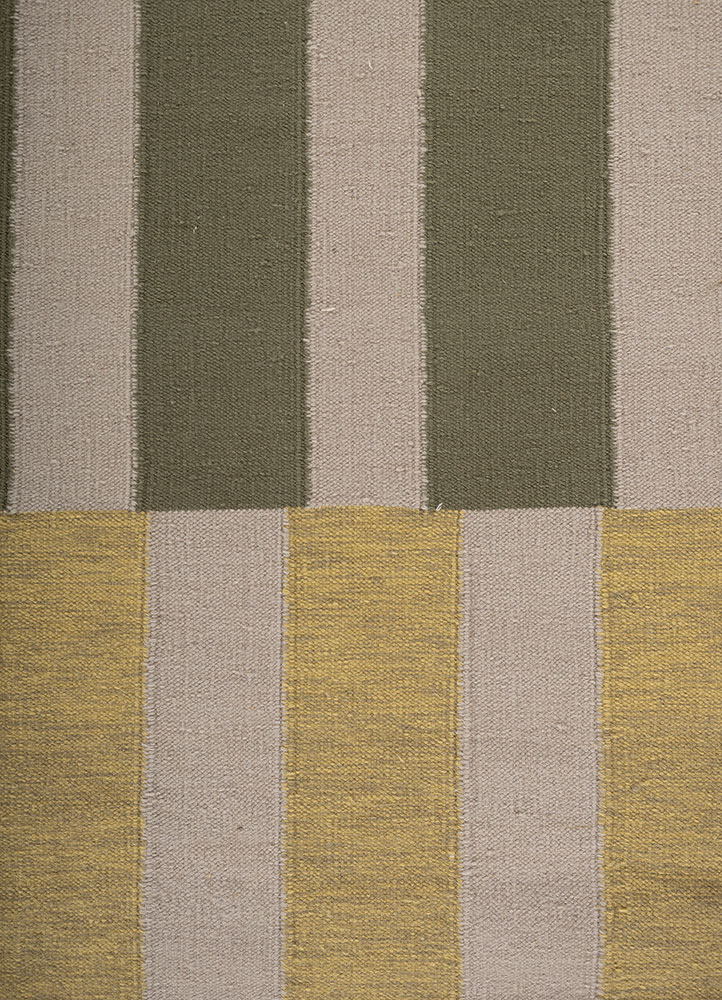 checkers grey and black wool flat weaves Rug - CloseUp
