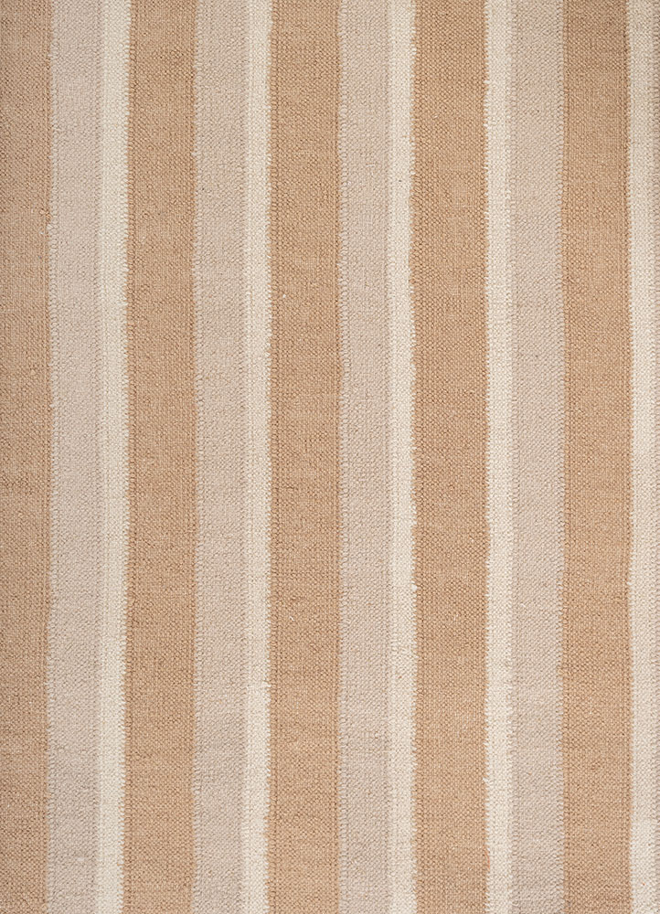 indusbar grey and black wool flat weaves Rug - CloseUp