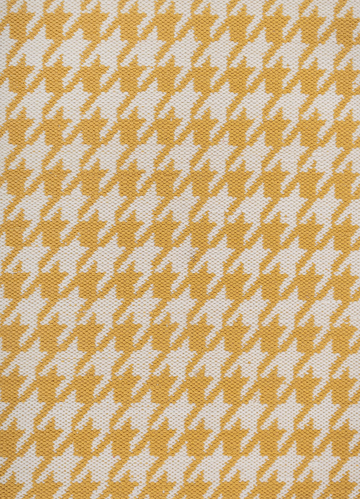 alhambra gold wool flat weaves Rug - CloseUp
