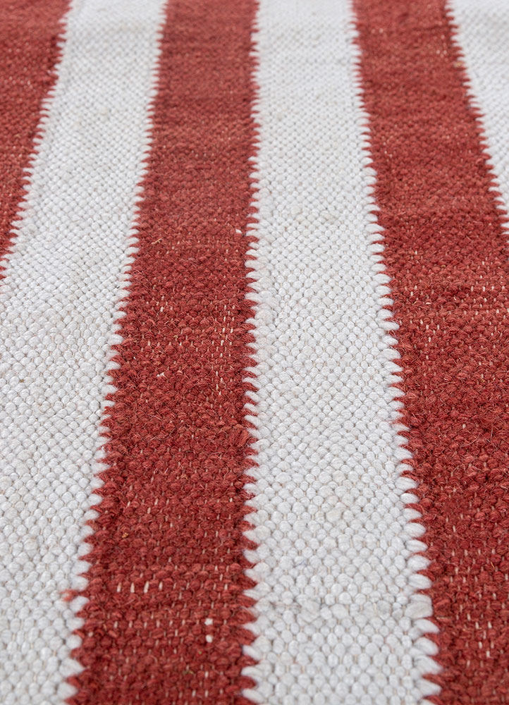 alhambra ivory wool flat weaves Rug - CloseUp