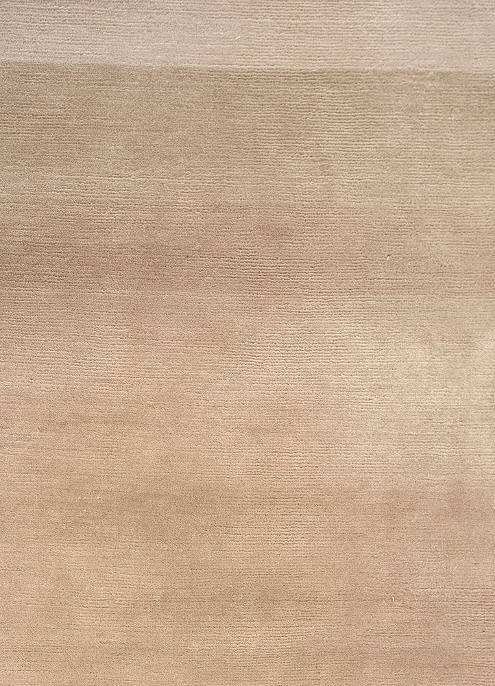 sthir ivory wool hand knotted Rug - CloseUp
