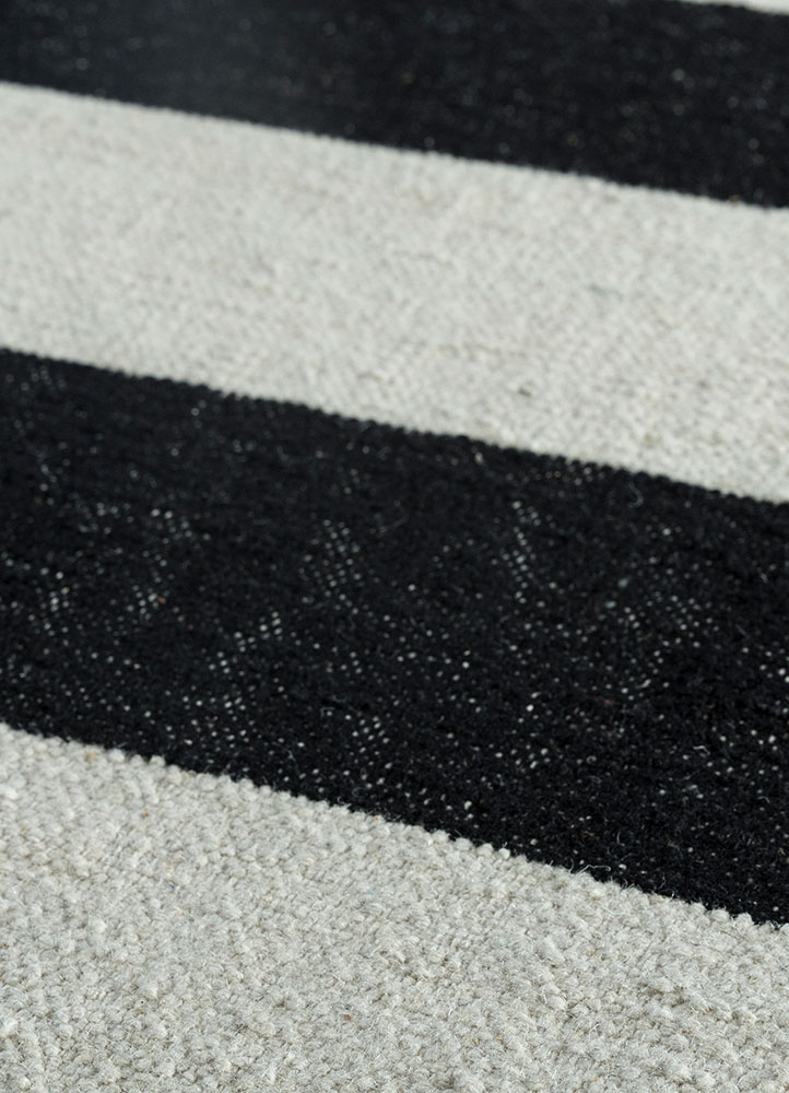 alhambra ivory wool flat weaves Rug - CloseUp