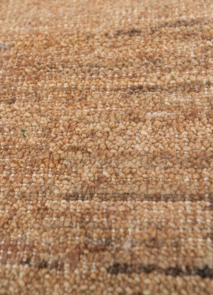 blythe ivory afghan wool hand knotted Rug - CloseUp