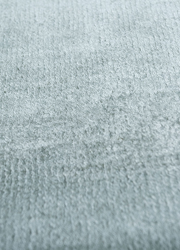 free verse by kavi green bamboo silk hand knotted Rug - CloseUp
