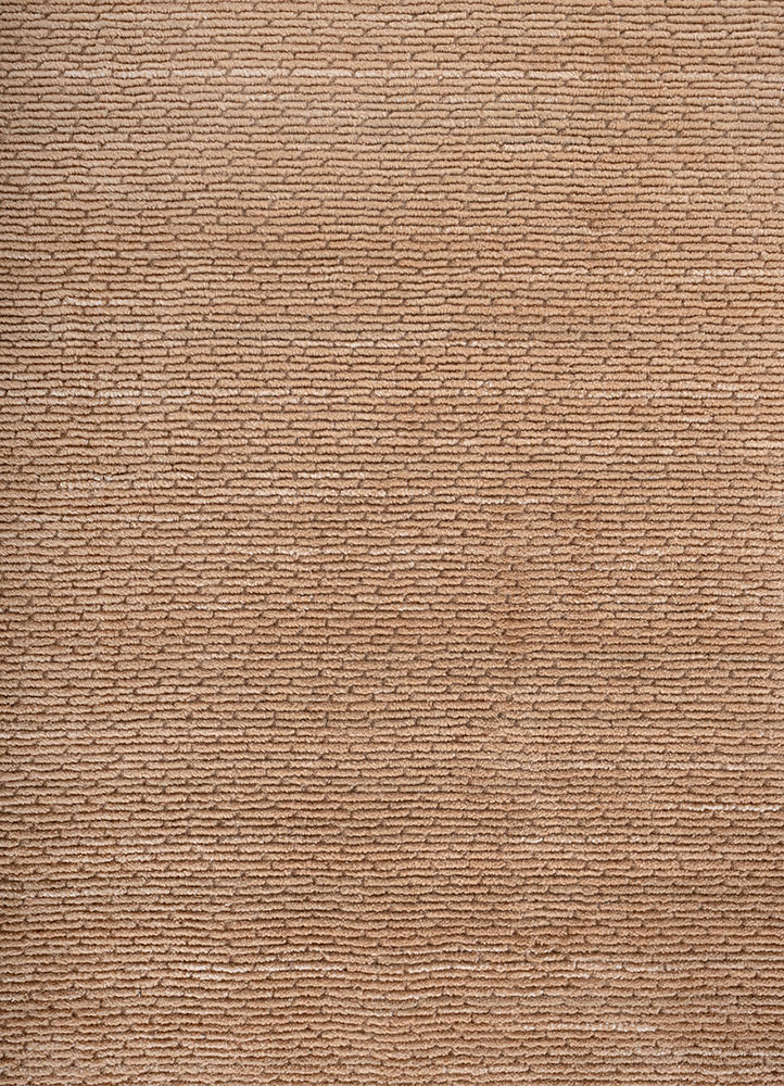 basis red and orange polyester hand loom Rug - CloseUp